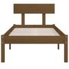 Solid Wood Bed Honey Brown Pine 90 x 190 cm