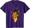 Hot Fashion Villains Scar From The Lion King Big Face Costume T-Shirt S-4XL Four Seasons Gift Unisex