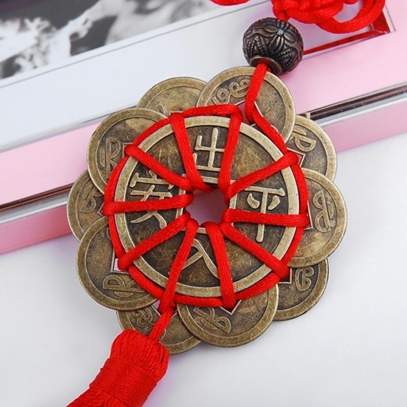 1 Pcs Feng Shui Lucky Charm Ancient CHING Coins Prosperity Protection