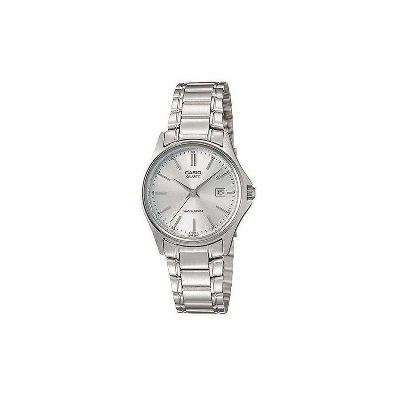 Casio Серия STANDARD Водонепроницаемые Повседневные Ретро Бизнес Кварцевый Механизм Стальной Ремешок Японские и Корейские Часы Женские;s Часы LTP-1183A-7A