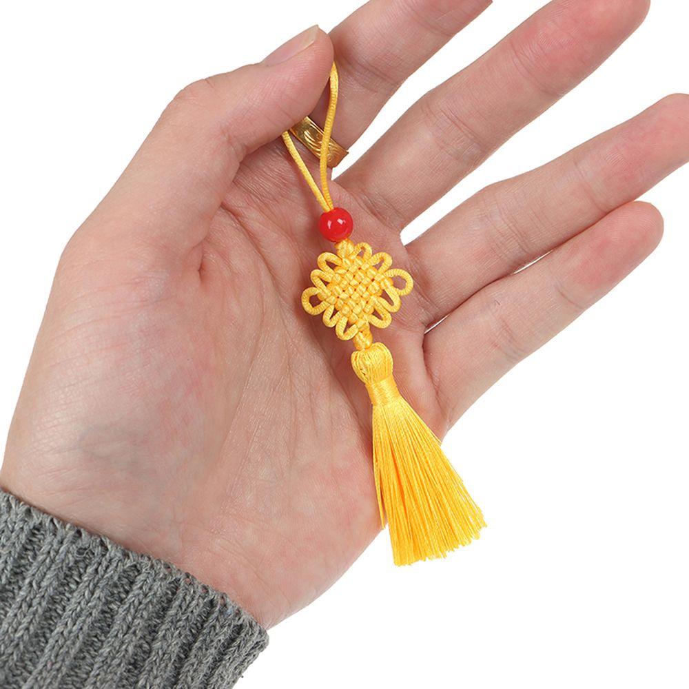 Ornaments Chinese Knot Silk Tassel Pendant Chinese Knot Pendant Curtain Charms Tassel DIY Craft