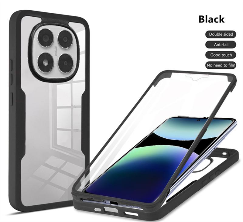 360 Полный Защитный Чехол Для Xiaomi Redmi Note 14 13 12 Pro Plus 5G 14S 12S Защитные Чехлы Для Экрана Redmi Note 11 Pro 10 9 Чехол