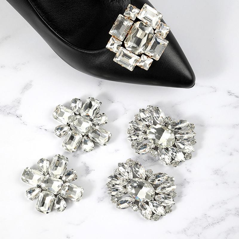 1 шт. съемные зажимы для обуви свадебные украшения для обуви невесты женские подвески на высоком каблуке пряжка ювелирные изделия декор для обуви