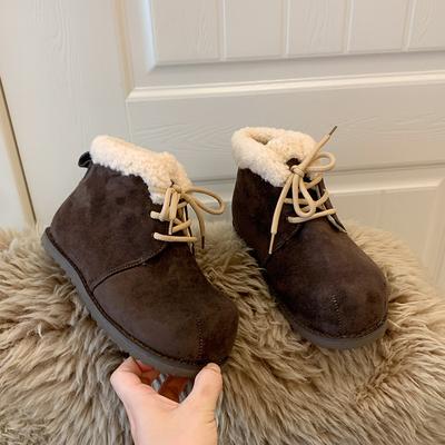 Женские мягкие эластичные холодные теплые утепленные сноубутсы на толстой подошве с увеличением высоты, нескользящие, износостойкие, уличные, для отдыха, спортивные хлопковые ботинки