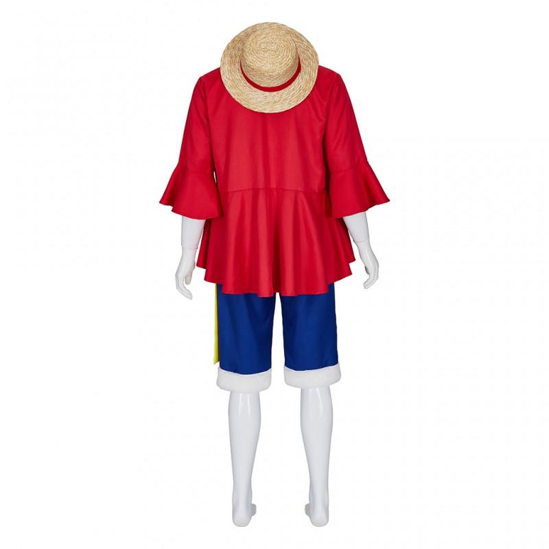 One Piece Luffy Sun God Nika Wano Arc Cosplay Costume Anime Outfit