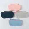 Candy Color Silicone Glasses Bag Waterproof Sunglasses Storage Pouch  with Lanyard