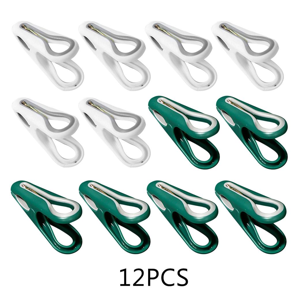 12 шт. прищепки для фиксации зажима для одежды, вешалка для одежды, бытовая вешалка для носков, полотенец, коллекция одежды, принадлежности