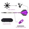 3Pcs/pack 18g Soft Tip Darts Sets Standard PET Flight Aluminum Darts Shafts Plastic Tip with Storage Box for Beginners
