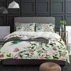 Plant Leaves Art Flower Hummingbird Bedding Set 3pcs Duvet Cover Pillowcase Kids Adult Quilt Cover Double Bed Set Home Textile
