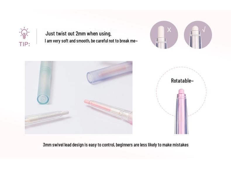 FLORTTE Жемчужный мерцающий гель-карандаш для области под глазами - Стойкий, хайлайтер-карандаш для век