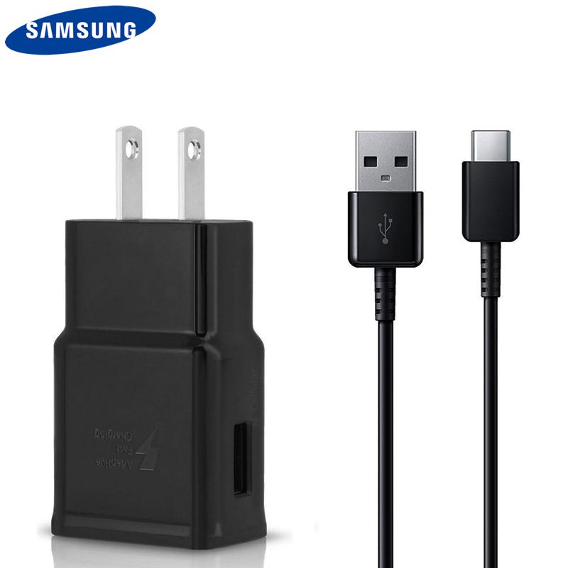 Original Fast Charging Travel Charger For Samsung Galaxy S10 X S10+ S10 Plus S10E S10 E Type-C Cable