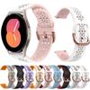 Силиконовый ремешок 20 мм для Samsung Galaxy Watch 6/4/5 40 44 мм, браслет для Galaxy Watch6 Classic 43 47 мм, ремешок/часы 5pro, ремешок 45 мм