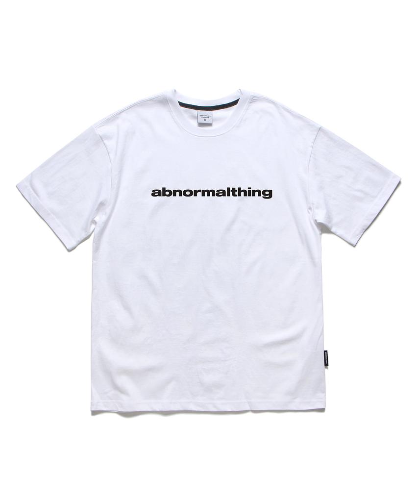 ABNORMALTHING Bs Свободная футболка Белая (Белая футболка Bs)