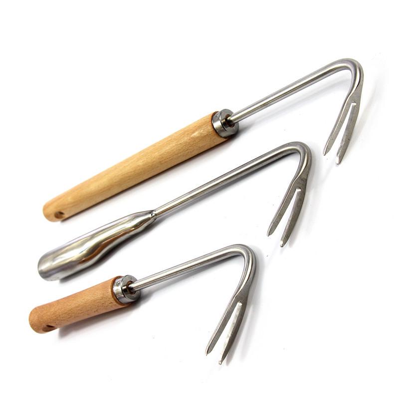 Набор садовых инструментов из нержавеющей стали для прополки и посадки