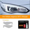 2 шт. Для Subaru Forester WRX BRZ Outback Legacy Impreza Автомобильная прозрачная защитная пленка для фар из ТПУ Наклейка-защита для фар