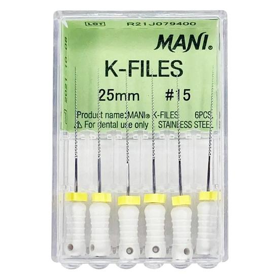 Mani K-файлы 25мм