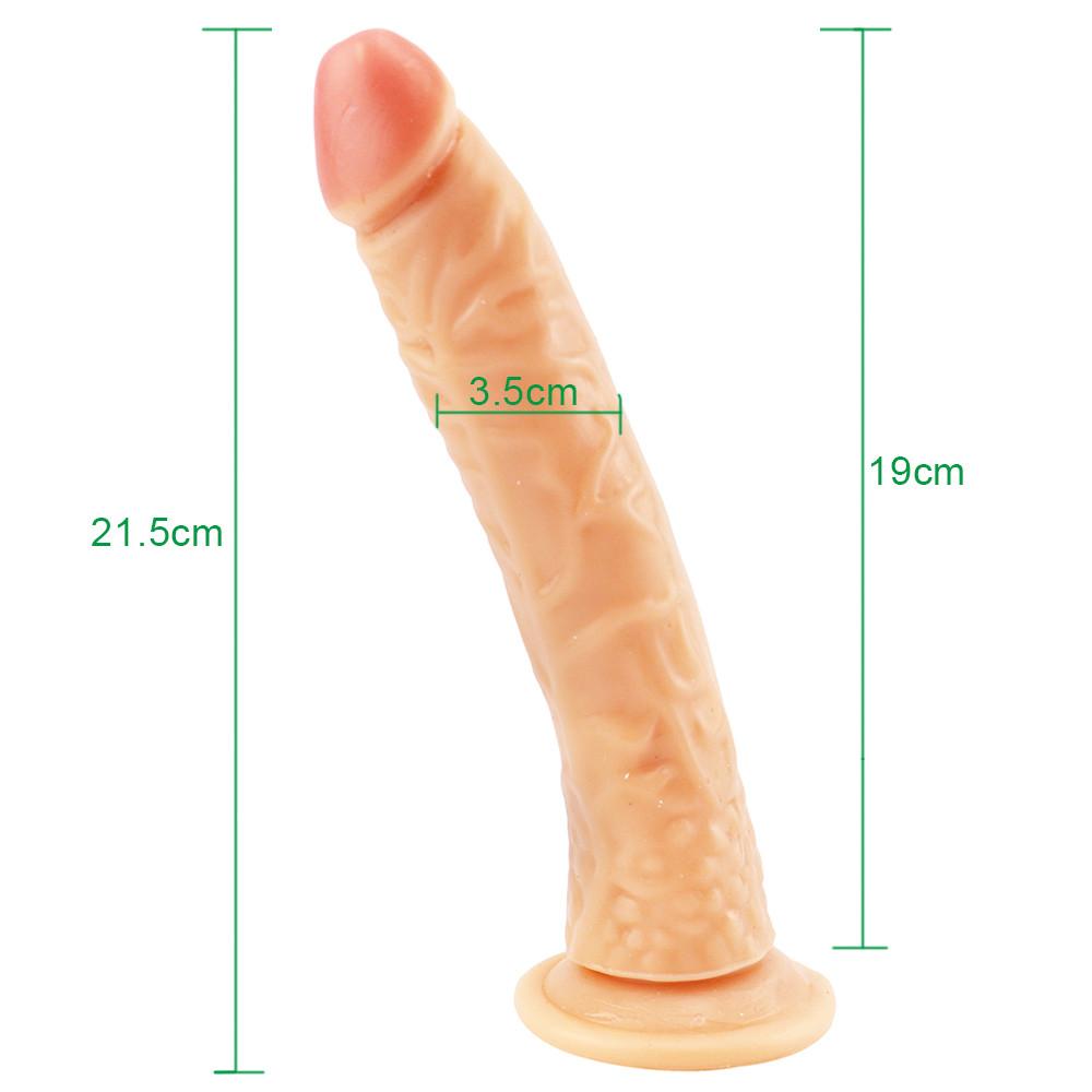 MoDi Dildo Realistic Penis Sex Toys for Woman Anal Massager Soft Dildo with Suction Cup