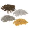 500Pcs Crimp Beads Round Spacer Loose Stopper Terminators Tips for Necklace Bracelet