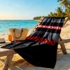 Kw Heavy Trucks Personalized Name Beach Towel Super Soft Microfiber Quickdry Fabric