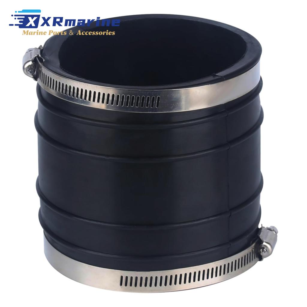 32-44348T Upper Exhaust Pipe Bellow 4" Fits for Mercruiser V6 V8 4.3L 5.7L 7.4L Sterndrive 44348 44348001 18-2748 89120 9-72805