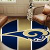 Angeles Rams Team  Round mat, Anti-slip Circle Carpet Chair rug For livingroom,Bedroom, doormat home decor Gift Christmas Gifts