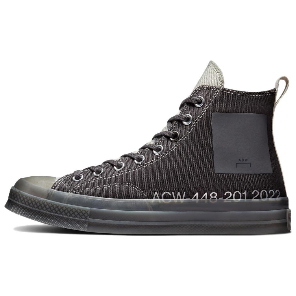 A-Cold-Wall* X Converse Chuck 70 High Pavement Unisex Sneakers Grey Silver-Birch A02277C
