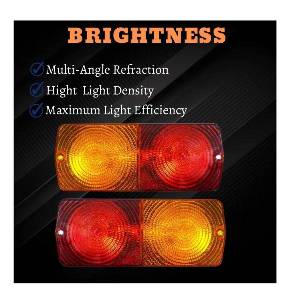 Задний комбинированный фонарь в сборе, задний фонарь в сборе, 12 В лампы, подходит для Massey Ferguson MF серии 200, 300, 374, 375E, 394, 390E