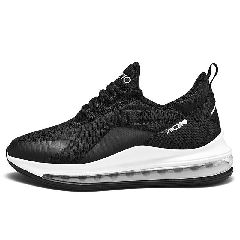Men's Shock-absorbing Cool Running Shoes 2025 Professional Running Shoes Sports Thick-soled Shock-absorbing Running Shoes Men's Breathable Air Cushio