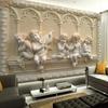 3d Mural Modern Relief Character Wallpaper Living Room Children's Bedroom Home Decoration Wallpaper