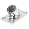 Boat Handrail Base Fitting Stainless Steel 60 Degree Rectangular Boat Hand Rail Fitting22mm 0.9in