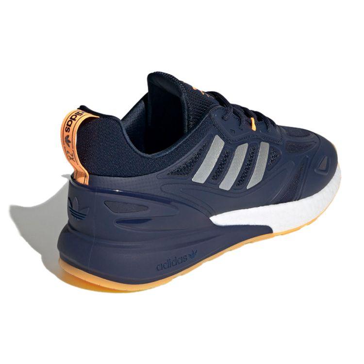 Adidas Originals ZX 2K Boost 2.0 Comfortable Daily Running Shoes Men Sneakers Blue GW8240