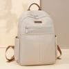 Однотонный простой женский рюкзак большой емкости, весенняя сумка, модный рюкзак для отдыха и поездок на работу