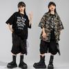 Модный Камуфляжный Костюм для Уличных Танцев - Крутая Футболка для Мальчиков и Джазовый Набор для Девочек