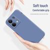 Compatible Phone Case for Redmi Note 14, Note 15, and Note 15 Pro - Full Coverage Liquid Silicone, Straight Edge Design