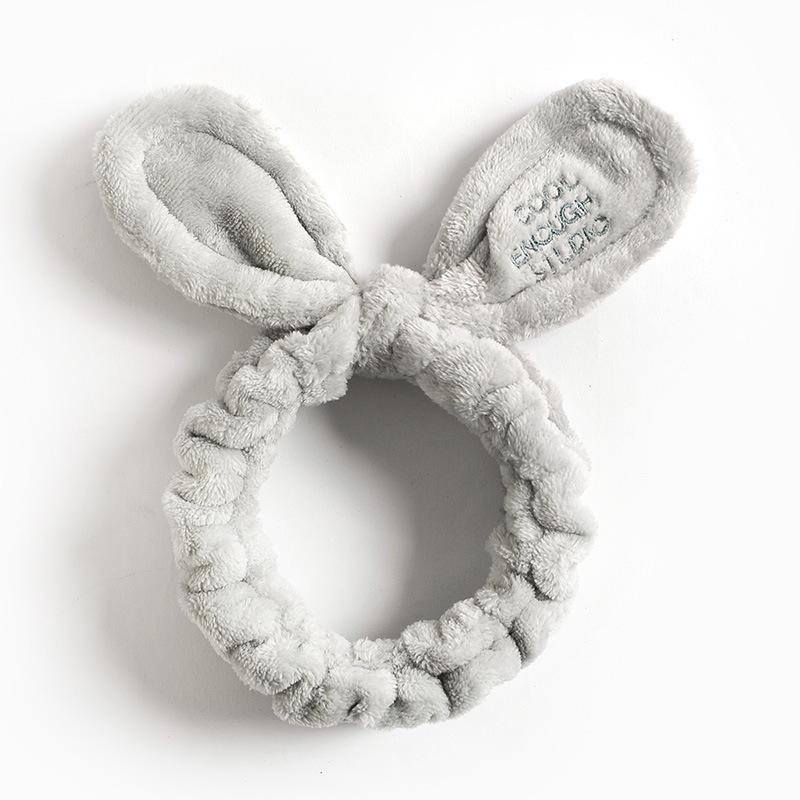 Gao Junxi вышитые буквы галстук проволока бант повязка на голову маска для умывания макияж повязка на голову женские аксессуары для волос