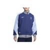 Куртка мужская Tottenham Hotspur Strike Retro Sports с воротником-стойкой, спортивная, синий бинарный, кобальтово-синий, белый HF1829-424