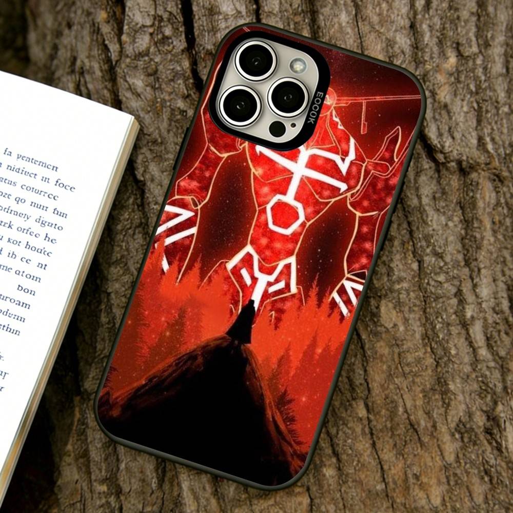 Чехол для телефона Shaman King для iPhone 17,16,15,14,13,12,11 Plus,Pro Max,XS, Цветной Серебряный Позолоченный Внутренний Чехол