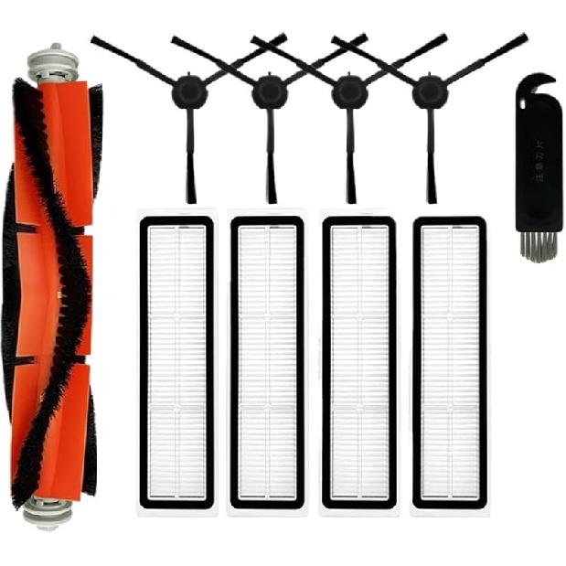 Совместимо для Mova Haoxuan600 Z500 Робот-пылесос Запчасти Аксессуары ... Ролик Основной ... Боковая щетка ... Фильтр ... Тряпка для швабры (цвет :