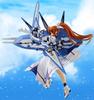 Magical War Lyrical Nanoha Force Takamachi Nanoha Scale PVC Painted Finished (1/8 Product)