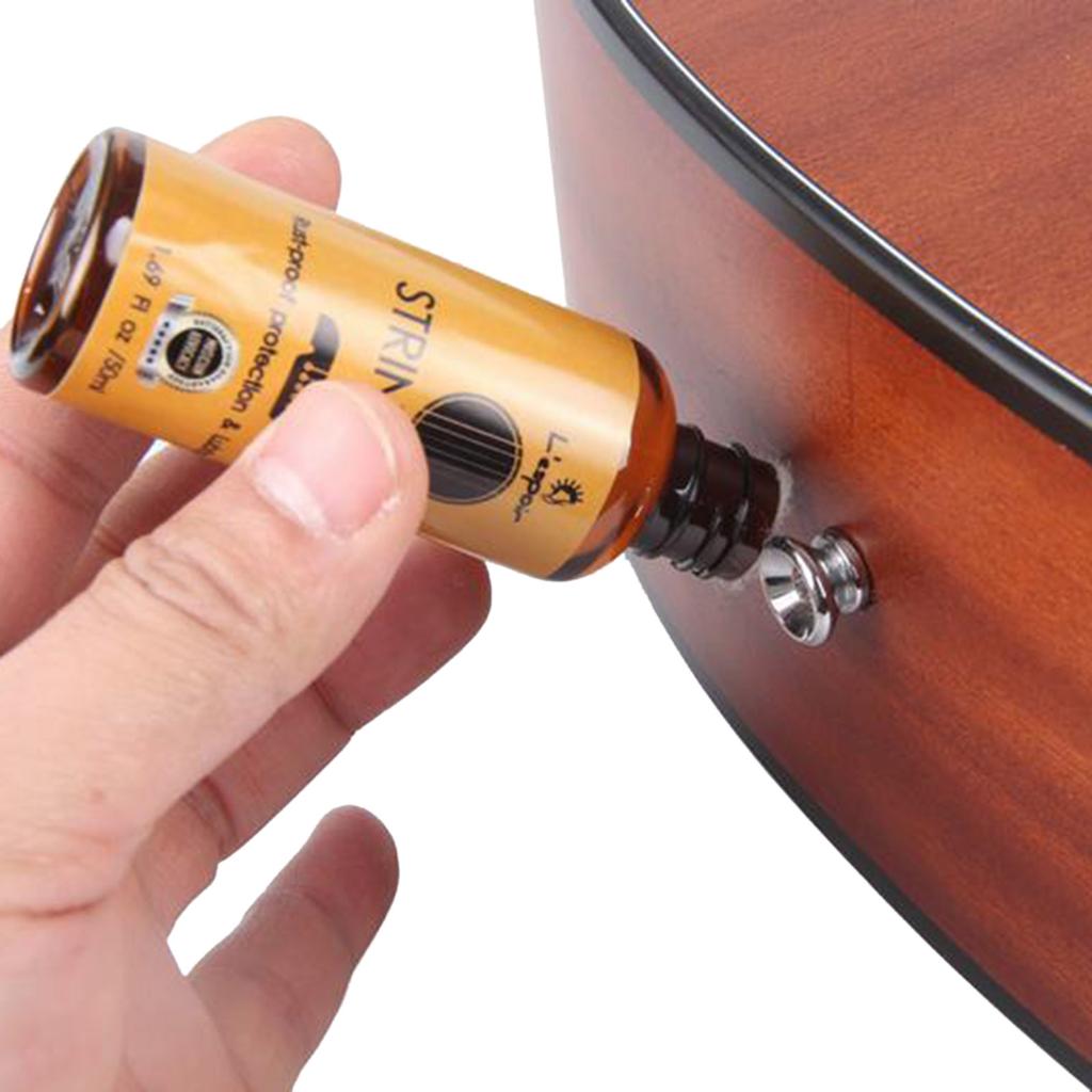 Practical Fingerboard Lemon Oil Guitar String Oil Guitar Rosy Fingerboard Nursing Oil for Guitar Bass Ukulele Strings
