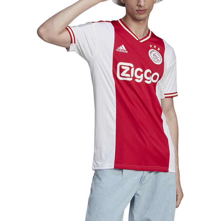 adidas Ретро Футбольные Майки Мужские Склад Красный/Белый H58243