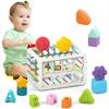 Игрушки Монтессори, модернизированные детские игрушки-сортировщики с резинками, сенсорные строительные блоки, мелкая моторика, детские игрушки от 18 месяцев, подарки для мальчиков и девочек
