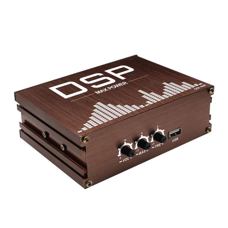 Android Navigation 4*50 Вт автомобильный радиоприемник DSP усилитель модифицированные колонки без потерь Android универсальный проводной автомобильный звук обновление процессор аудиосигнала