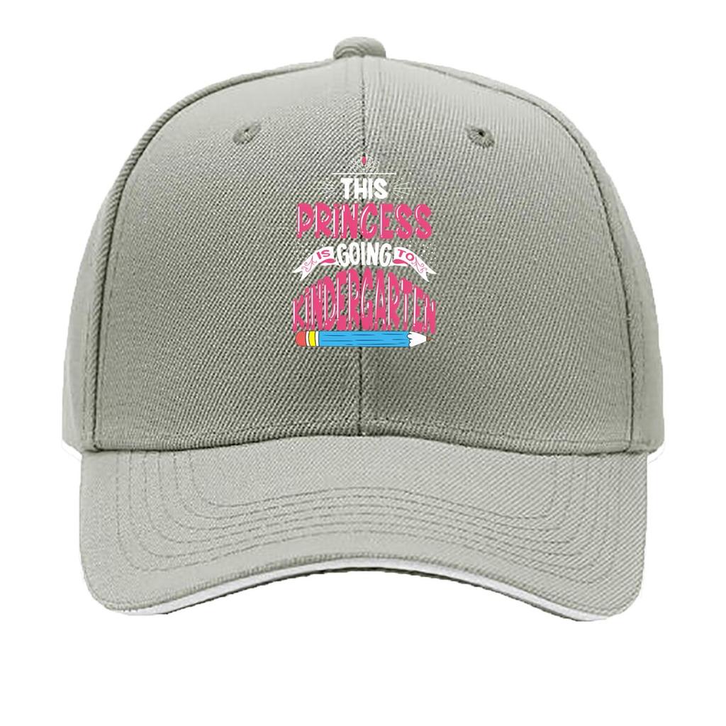 Princess Is Going To Kindergarten Pencil Sandwich Baseball Cap Unisex Women Sun Cap Outdoor Workouts Hat