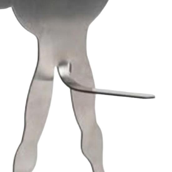 Hot Dog Grill Rack Muscle Man Hot Dog Stand Stainless Steel Sausage Holder for BBQ Outdoor Cooking Funny Birthday Gifts Gift for Men