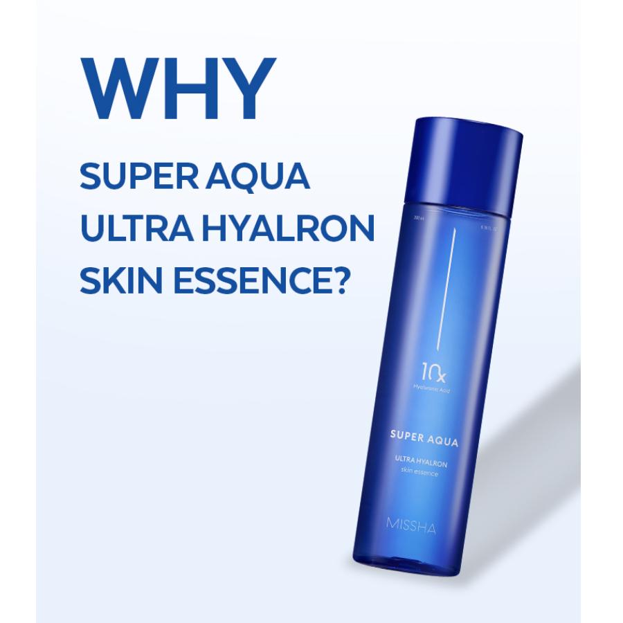 MISSHA Super Aqua Ultra Hyalron Глубокое Увлажнение Эссенция для Кожи 200мл