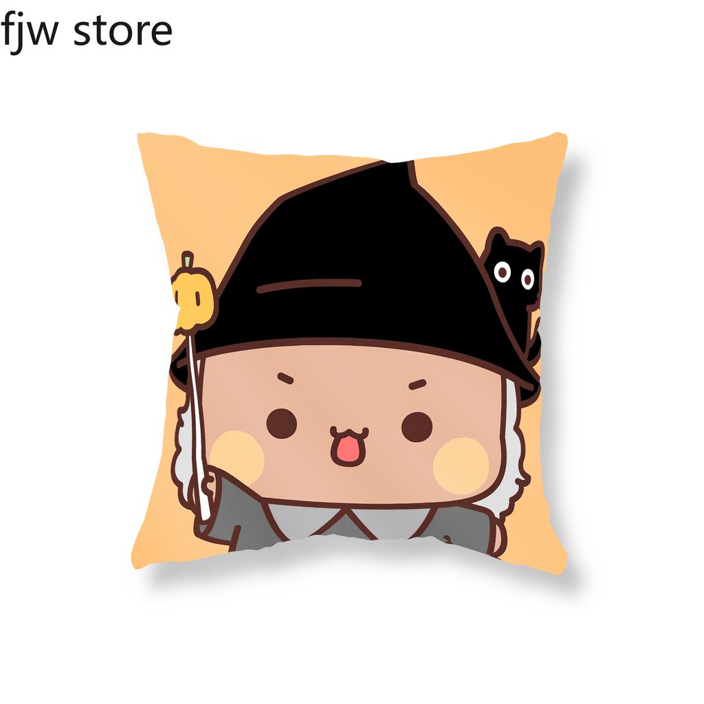 Halloween Decoration Throw Pillow Cover Cute Baby Panda Boob Cushion  Witch Vampire Pumpkin Party  Sofa Home
