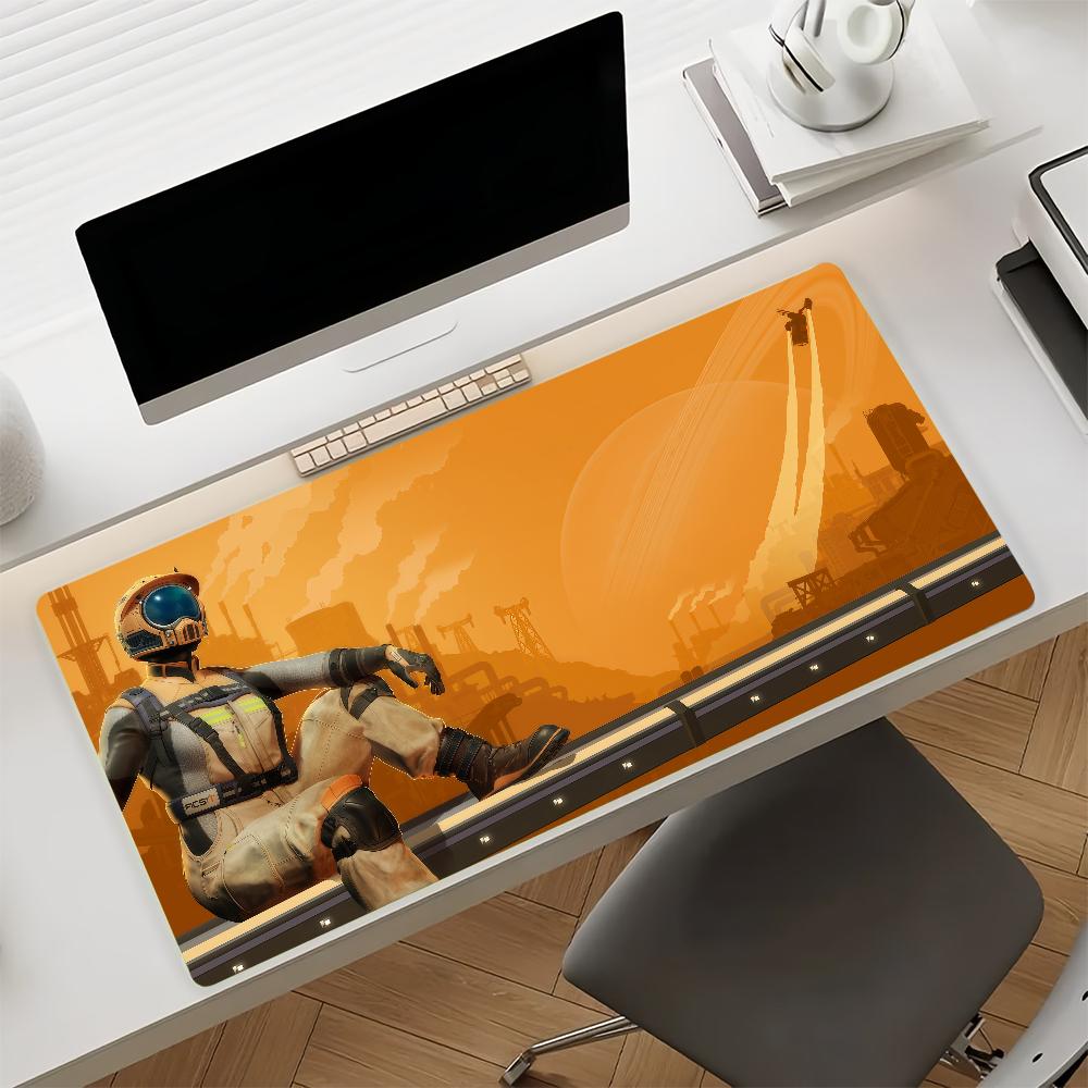 Game S-satisfactory Mouse Pad Anti Slip Rubber Edge Locked Thickened Laptop Gaming Desk Mat