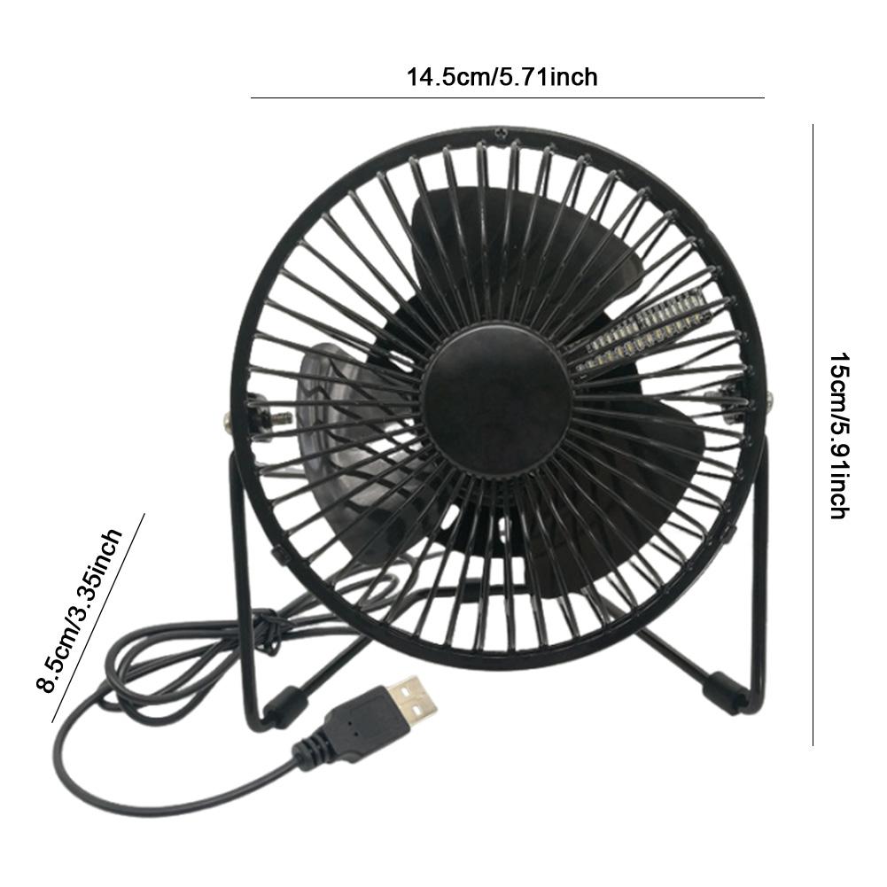 Новый горячий USB LED часы мини-вентилятор с отображением температуры в реальном времени настольный 360 охлаждающий вентилятор для дома офиса лето