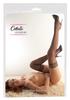 Cottelli LEGWEAR - Черные в полоску Чулки с силиконовой лентой S